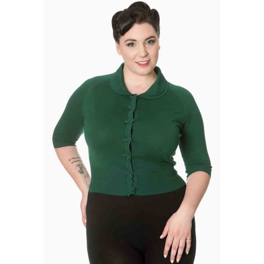 Dancing Days - April Cardigan - Vert Product image